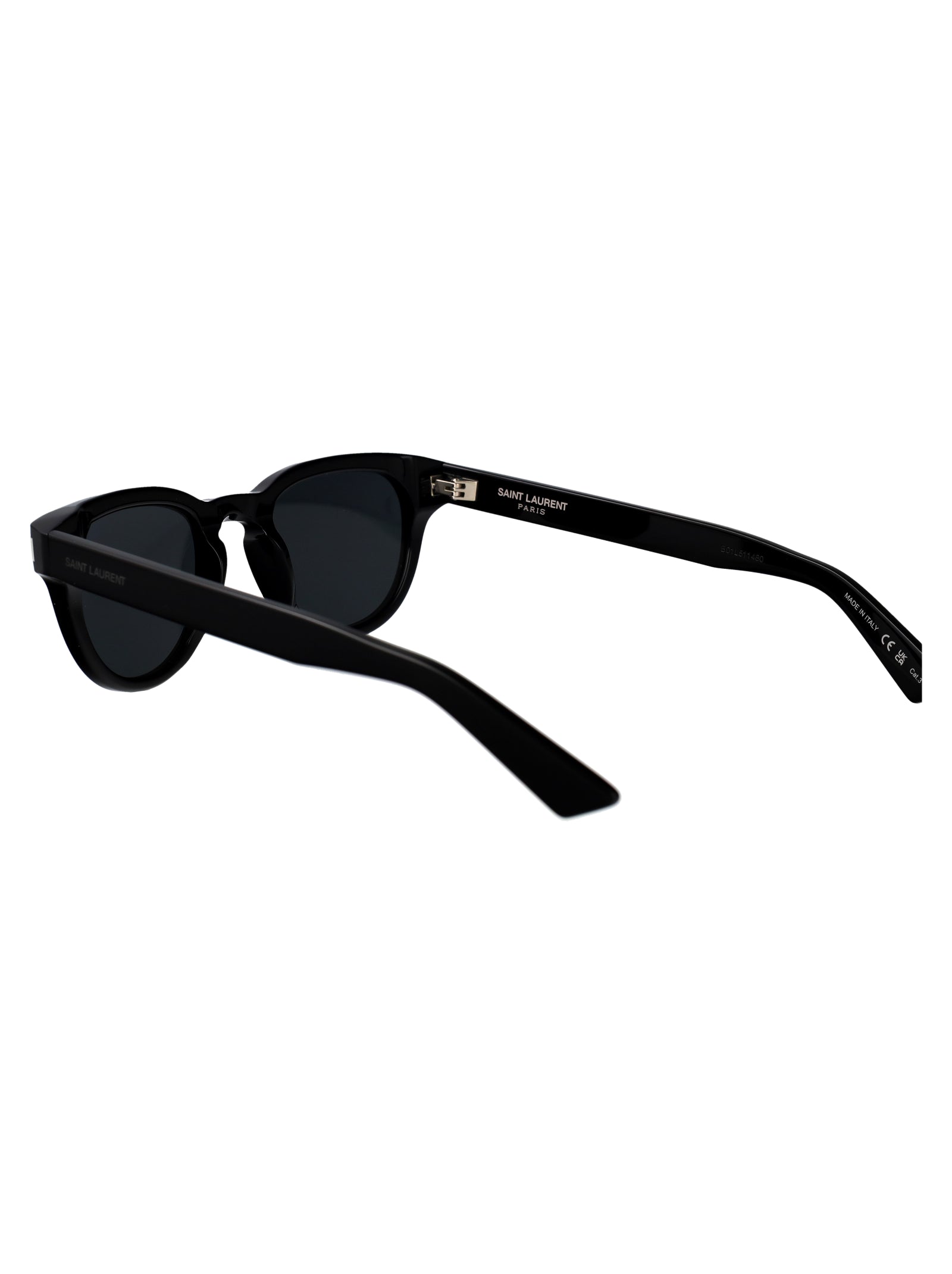 Sl 876 001 Black-black-black Acetate Sunglasses