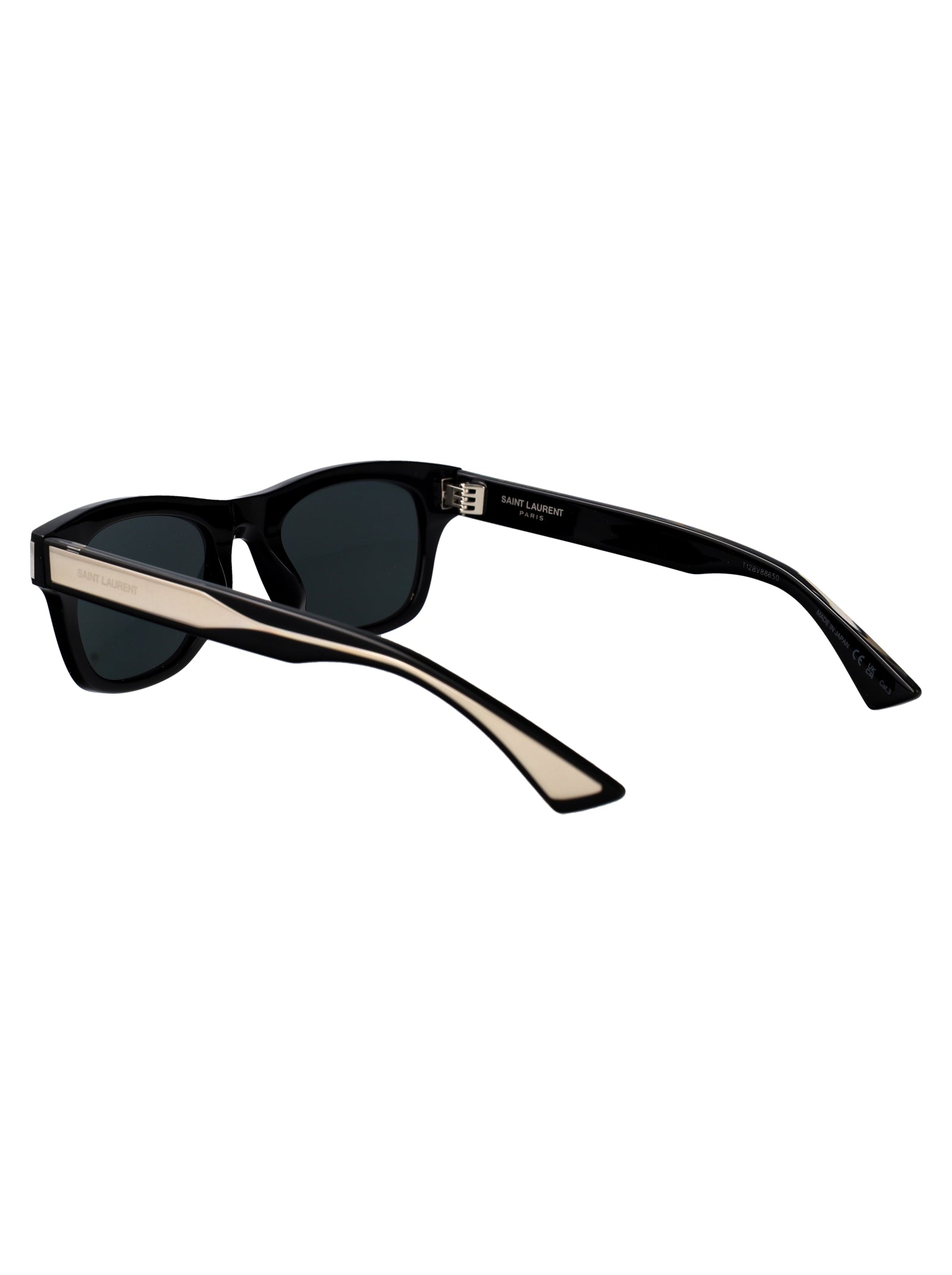 Sl 877 001 Black-crystal-black Acetate Sunglasses