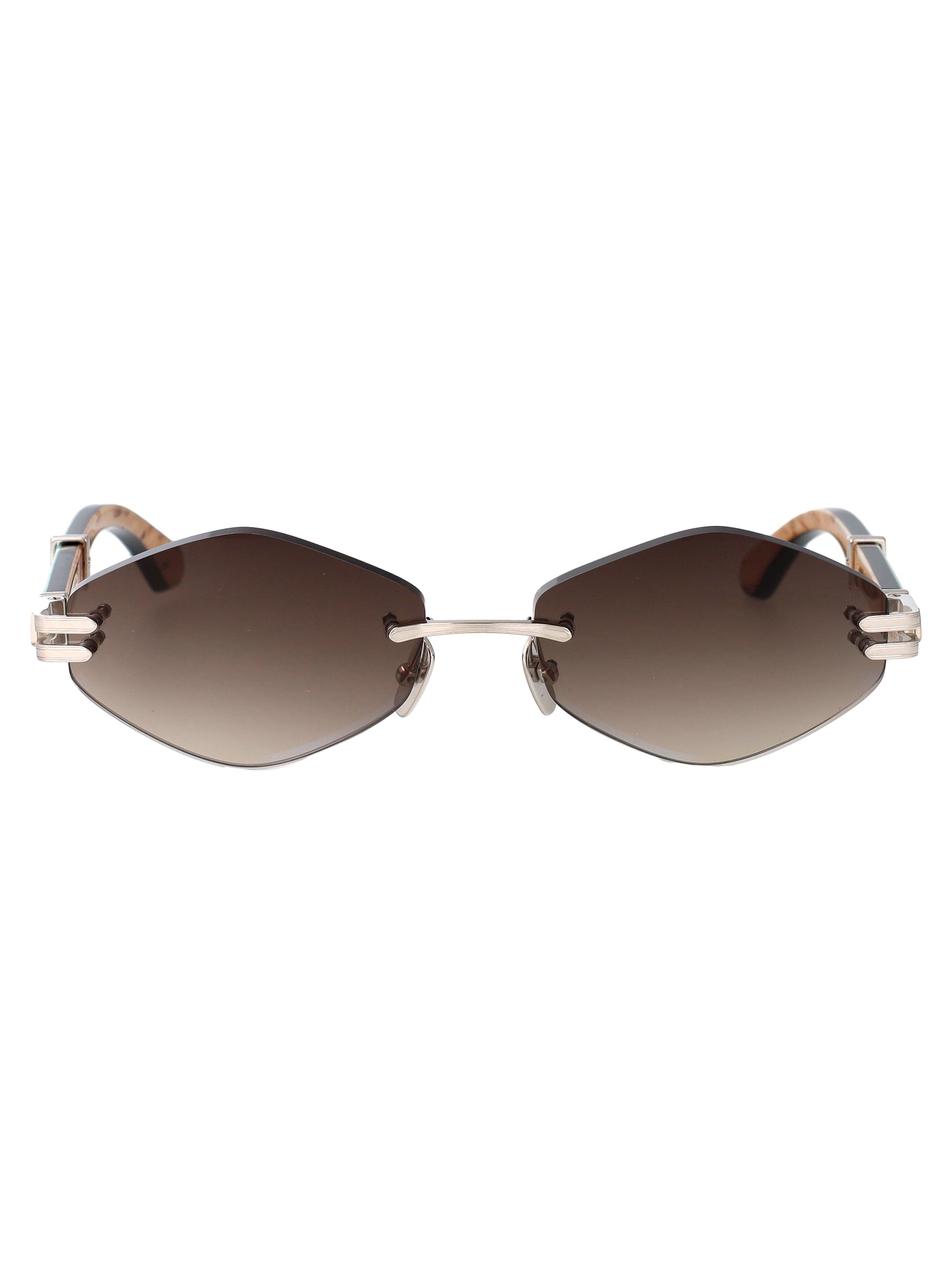 The Idol I Pa-Weg-M12 Palladium Plated Titanium Sunglasses