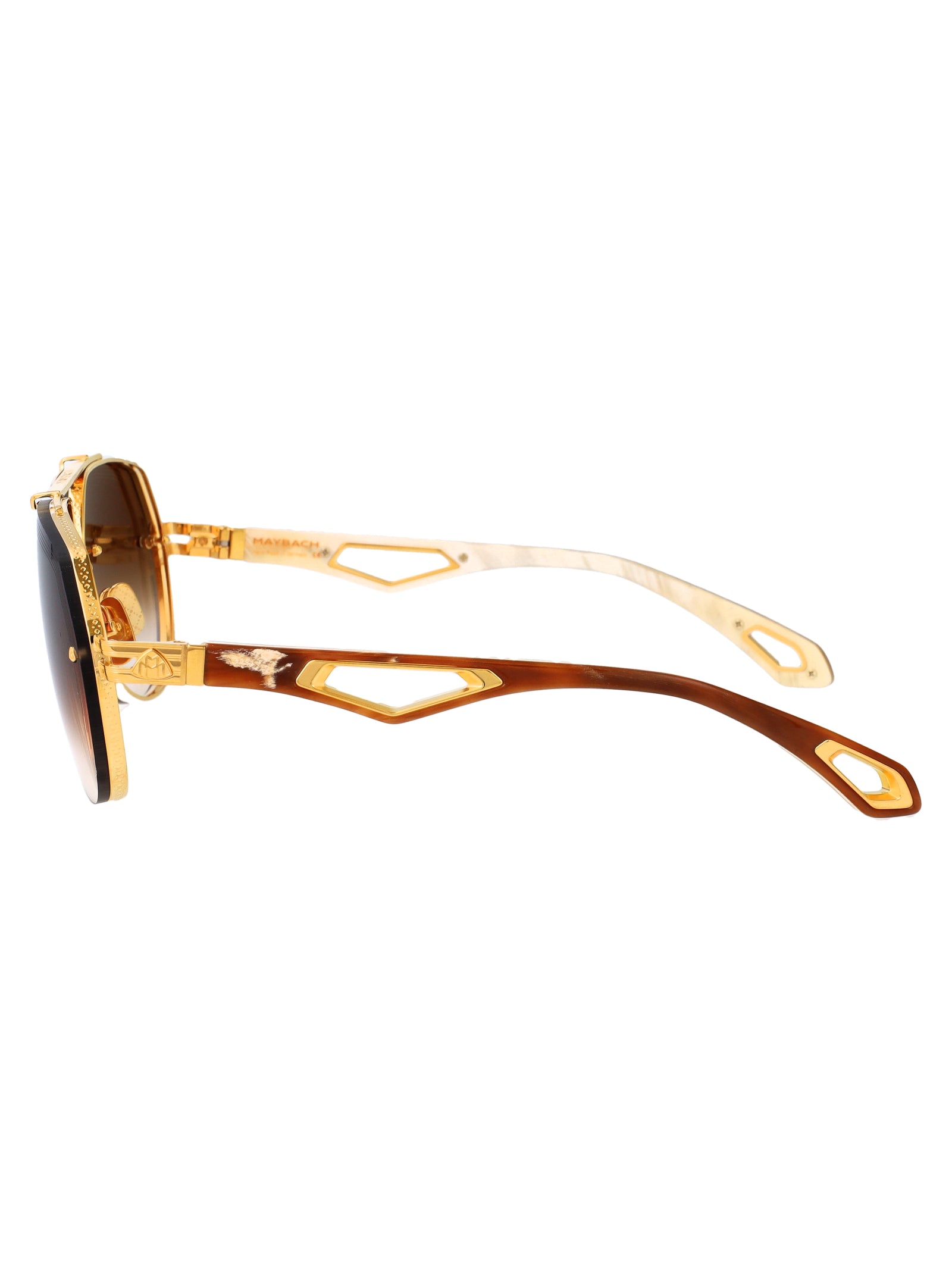 The King I G-Ho-Z33 Gold Plated Titanium Sunglasses