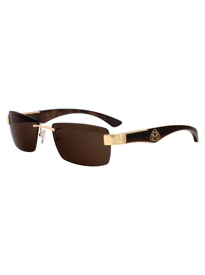 The Character Ii Mg-Wp-Z19 Mellow Gold Plated Titanium Sunglasses