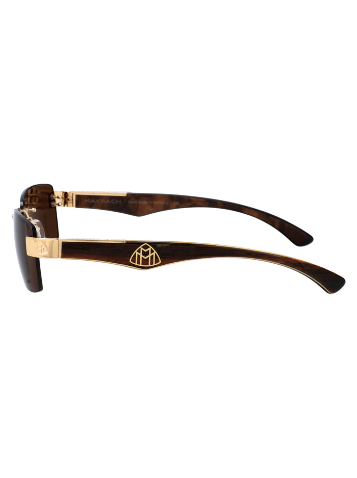 The Character Ii Mg-Wp-Z19 Mellow Gold Plated Titanium Sunglasses