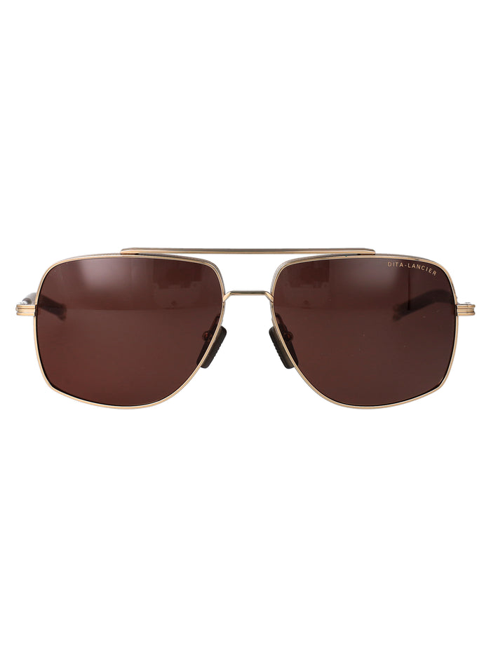 Dls138-A-01 01 Gold Sand Metal Sunglasses