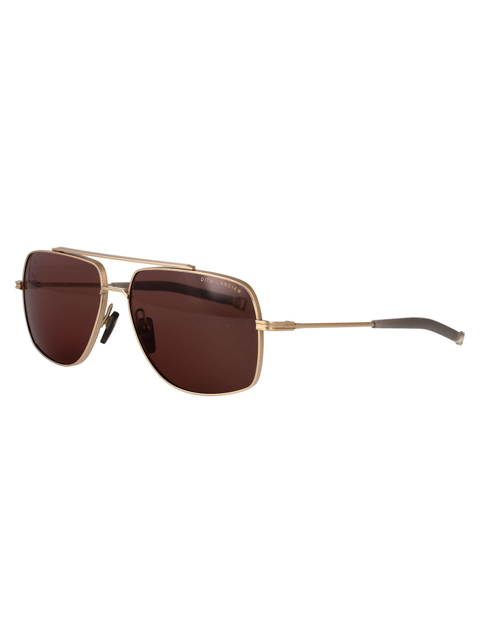 Dls138-A-01 01 Gold Sand Metal Sunglasses