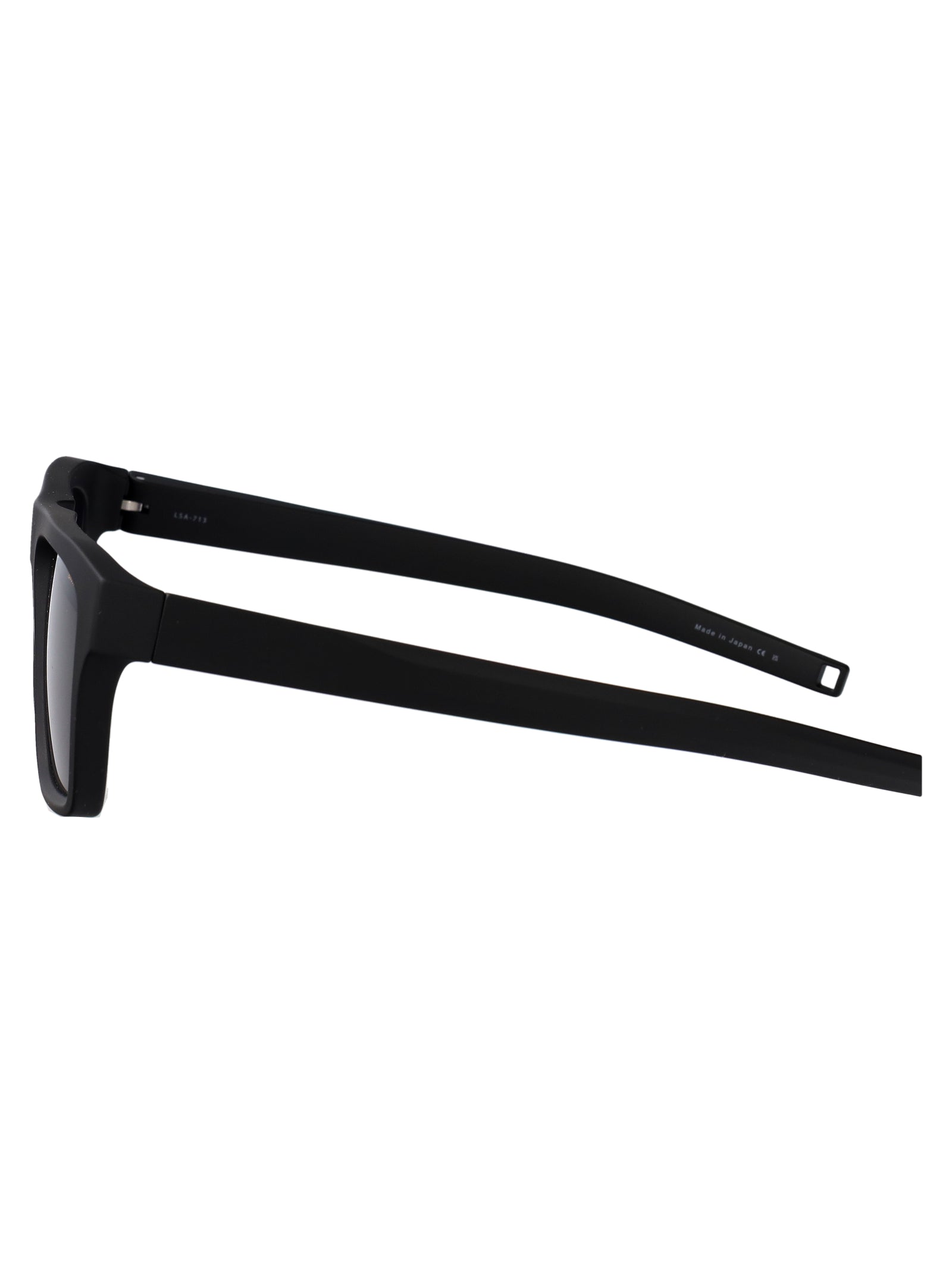 Dls713-A-01 01 Matte Black Plastic Sunglasses