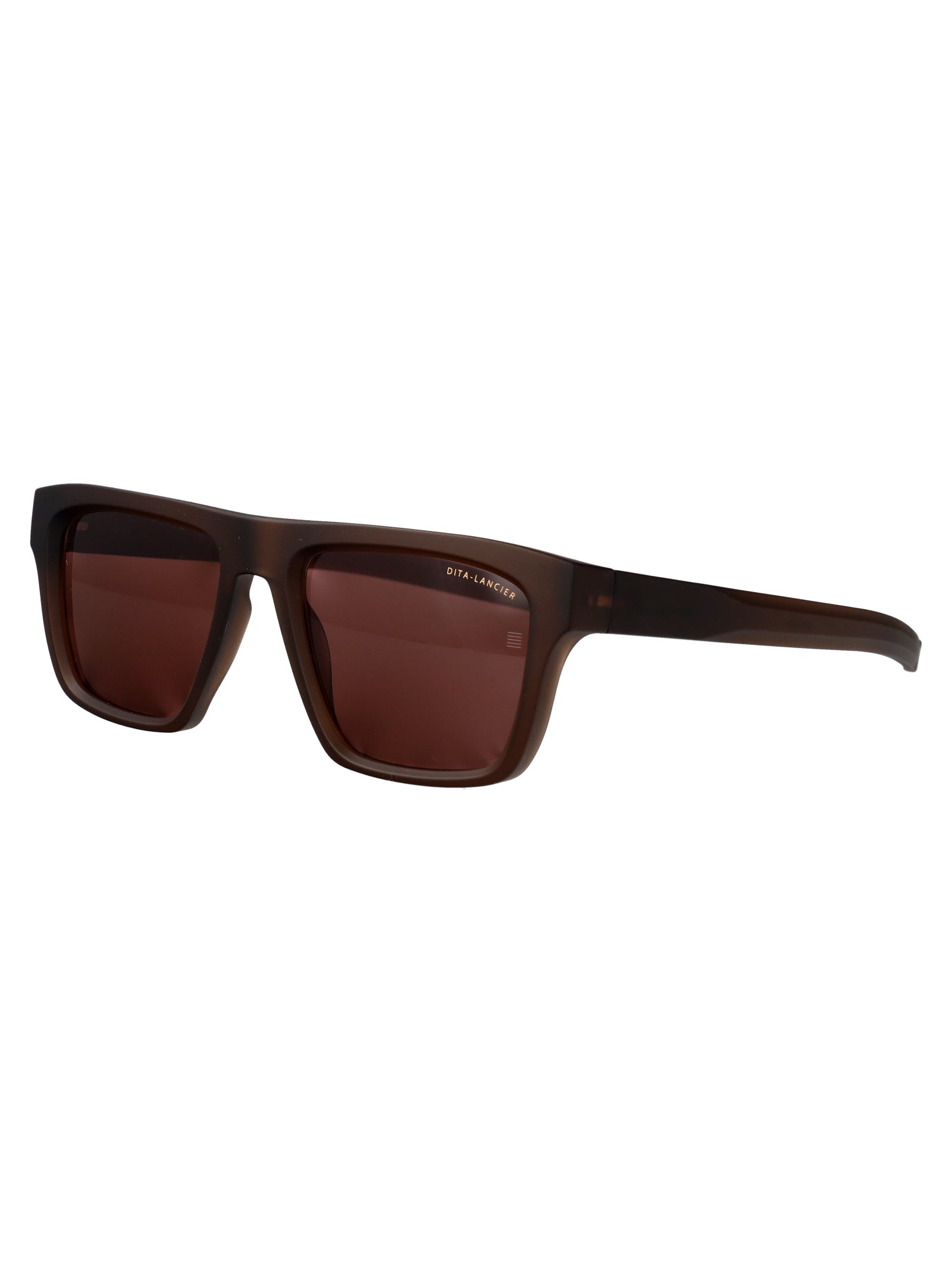 Dls713-A-02 02 Copperhead Brown Plastic Sunglasses