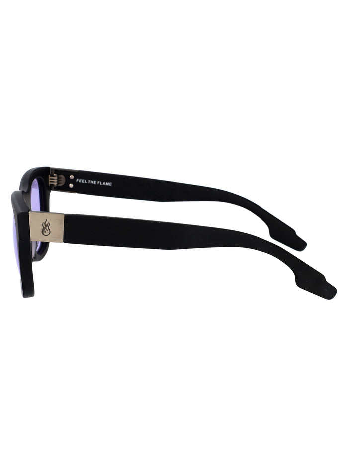 Vs0004sun 001 Purple Acetate Sunglasses
