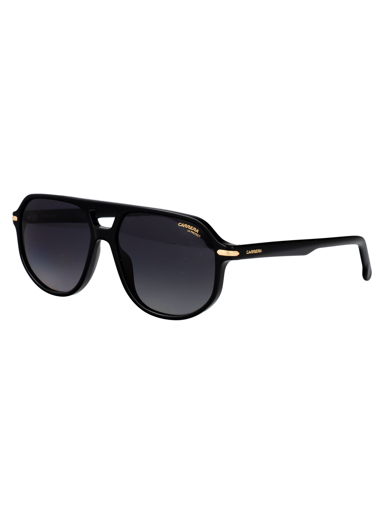 Carrera 375-S 807 Black Acetate Sunglasses