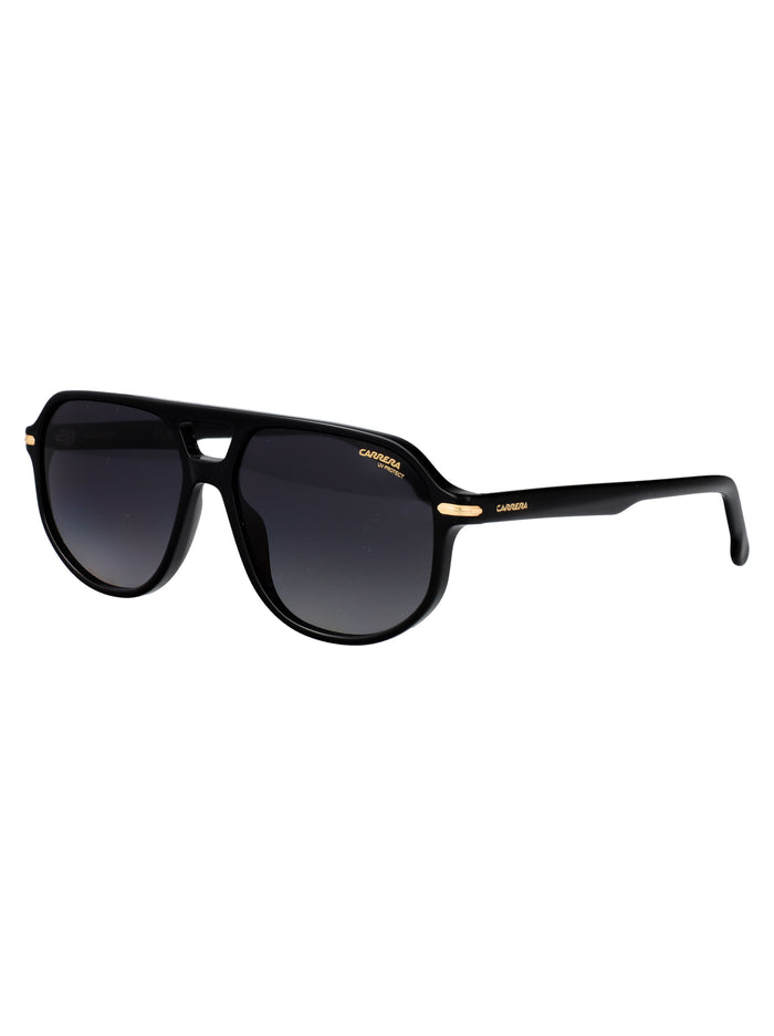 Carrera 375-S 807 Black Acetate Sunglasses