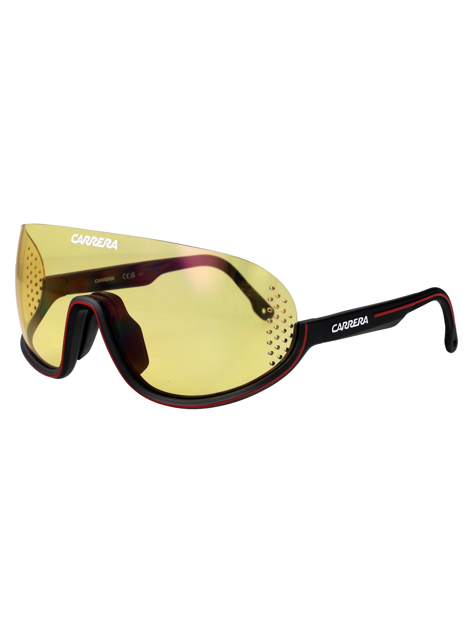Carrera Eyedra Blx Matte Black Red Polyamide Inj-gril. Sunglasses
