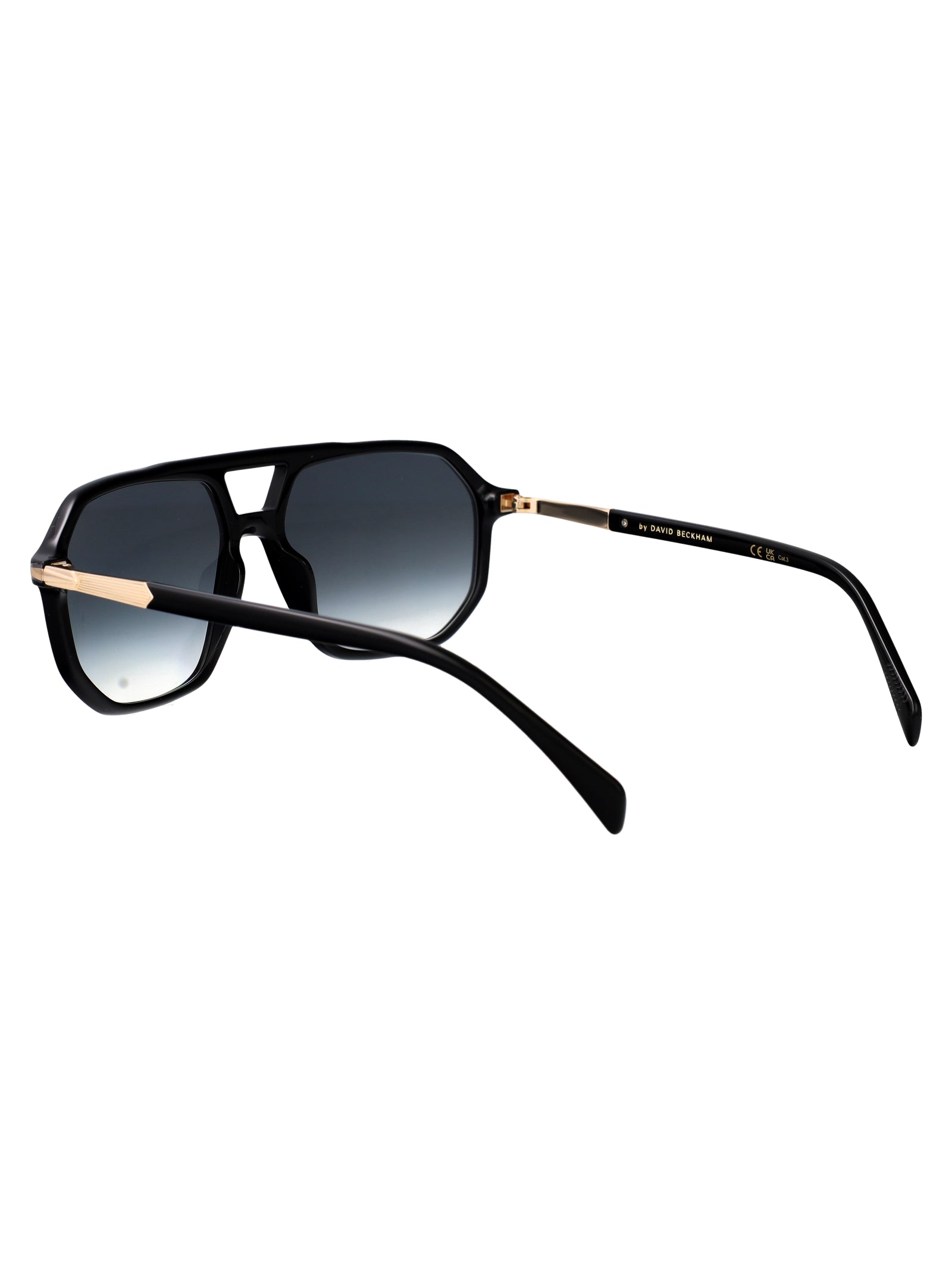 Db 1172-S 2m2 Black Gold Acetate Sunglasses