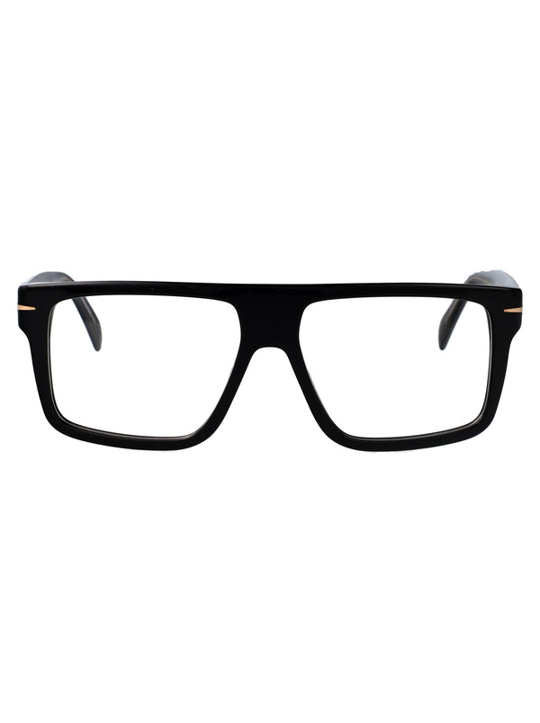 Optical Frames Db7154 Black Acetate Glasses &