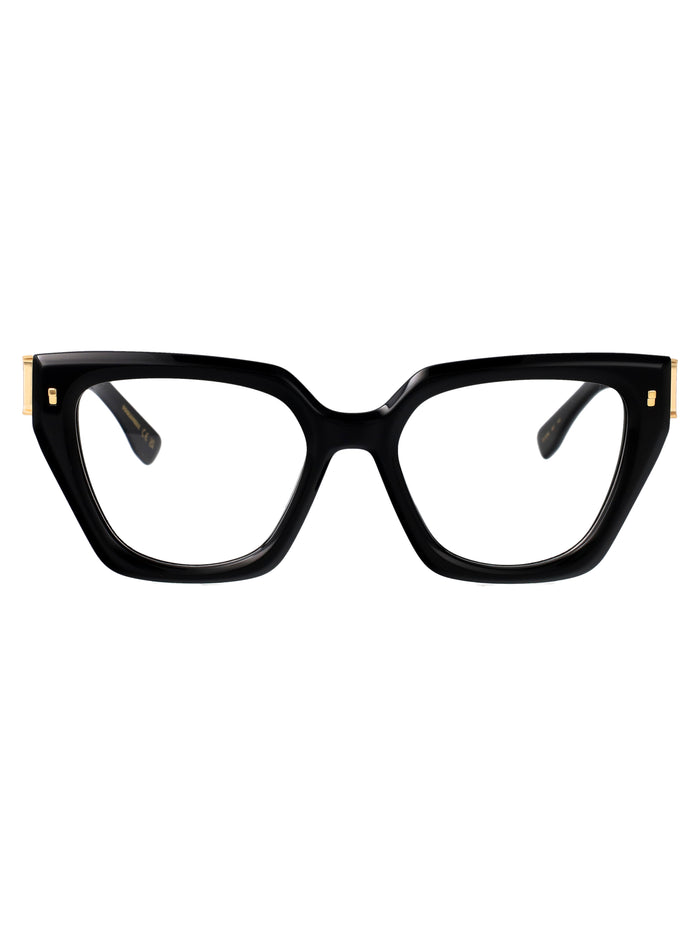 D2 0186 807 Black Acetate Optical