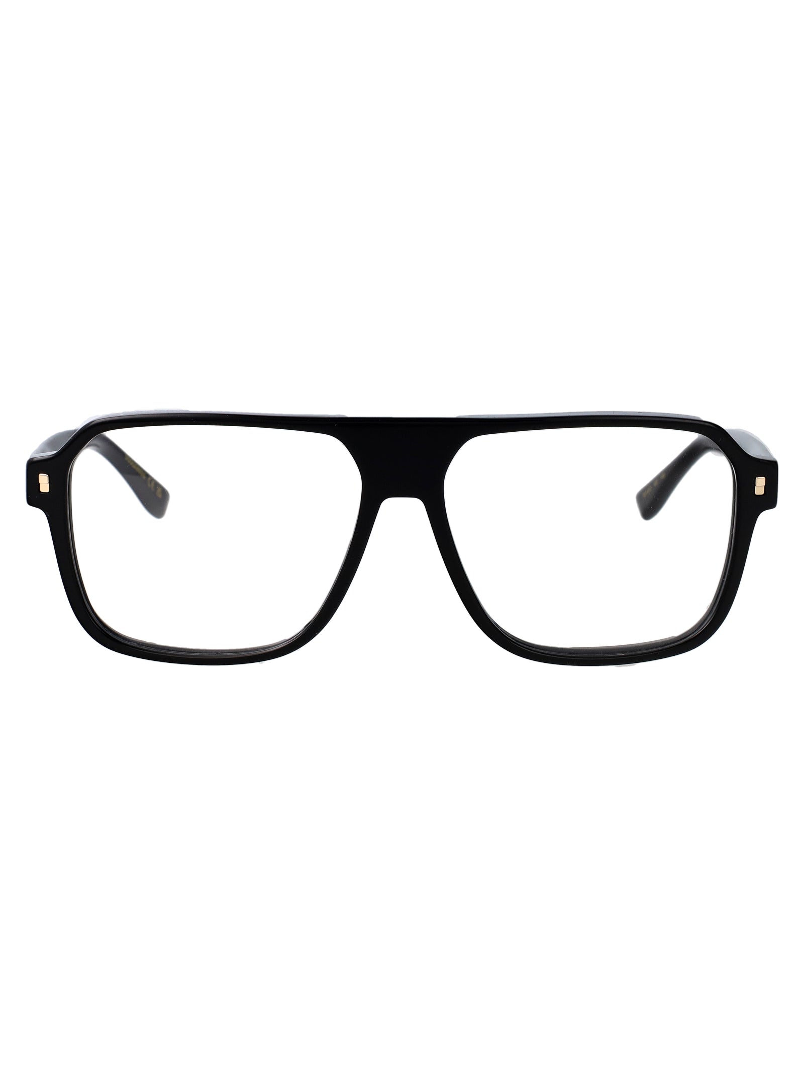 D2 0203 807 Black Acetate Optical