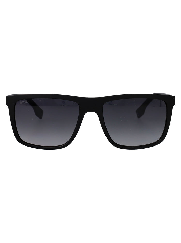 Boss 1699-S 003 Matte Black Acetate Sunglasses