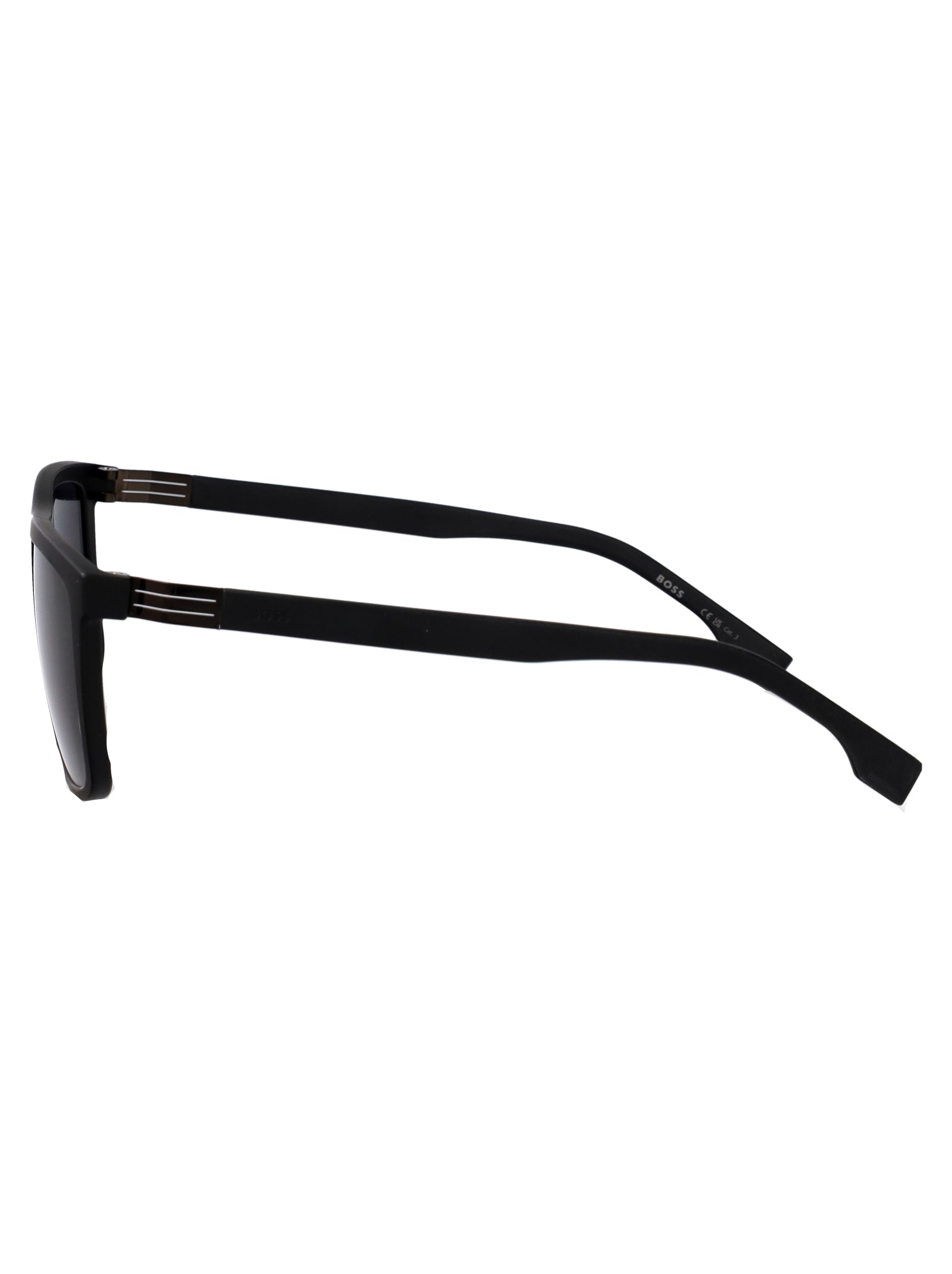 Boss 1699-S 003 Matte Black Acetate Sunglasses