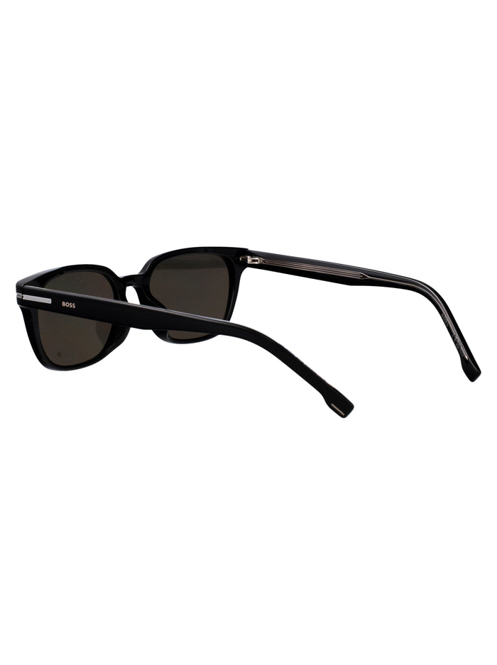 Boss 1869-F-S 807 Black Acetate Sunglasses