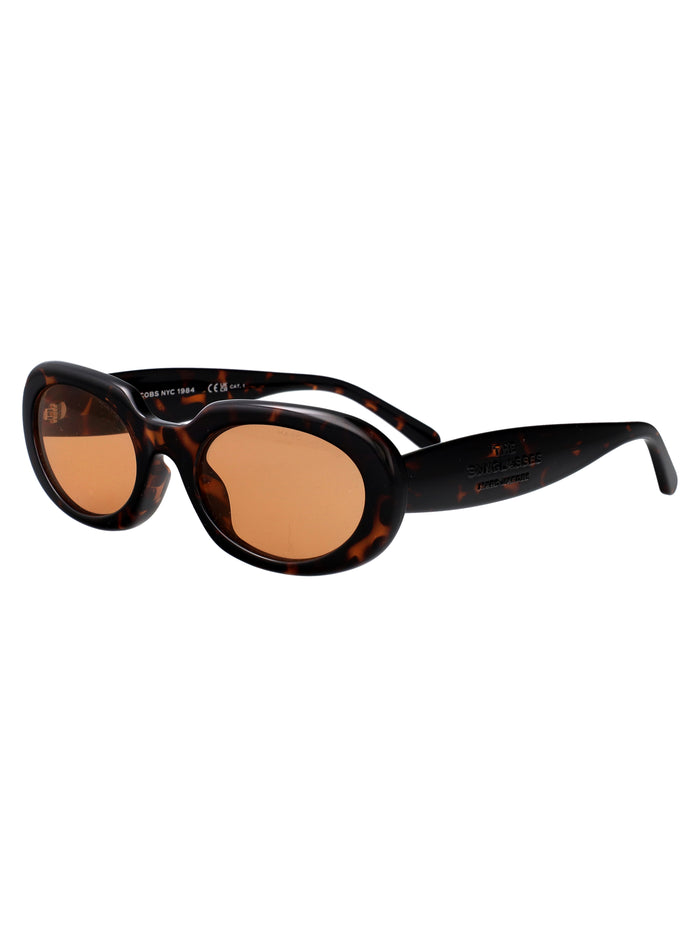 Marc 887-G-S 086 Havana Acetate Sunglasses