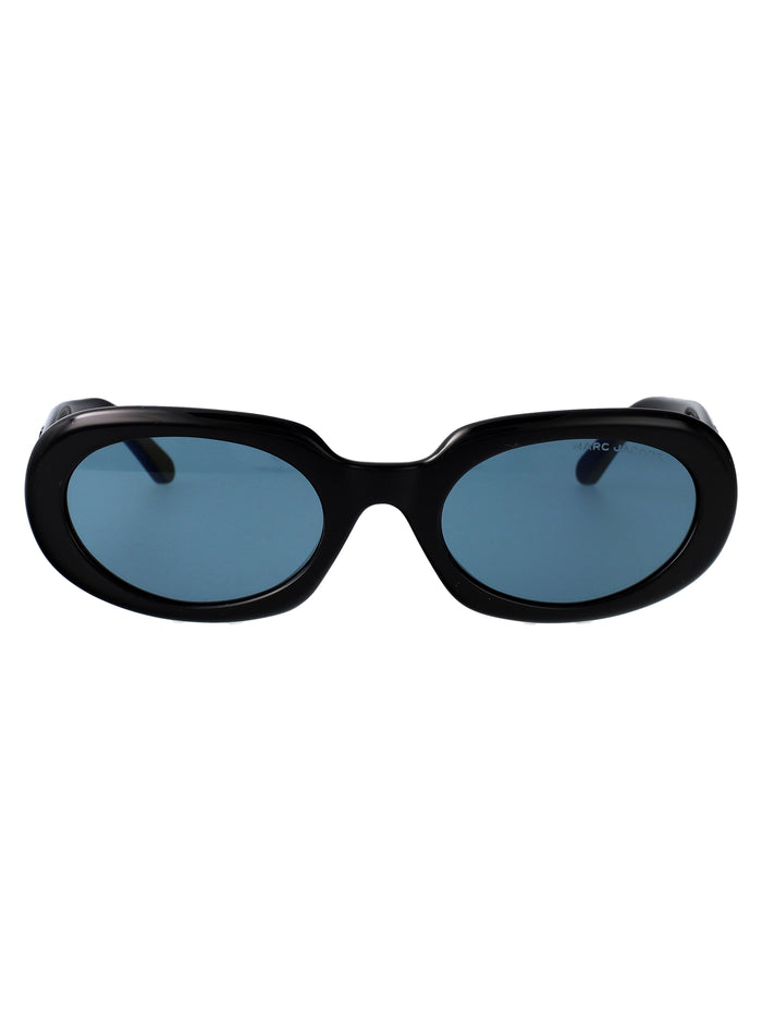 Marc 887-G-S 807 Black Acetate Sunglasses