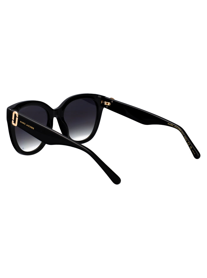 Marc 885-S 807 Black Acetate Sunglasses