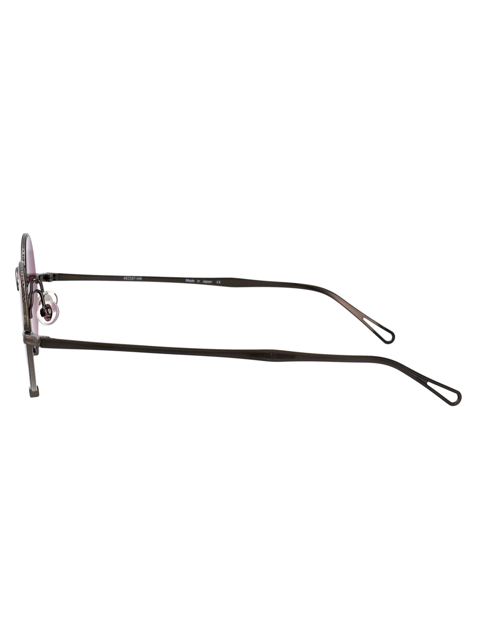 10601h Rtm2 Ruthenium Brunello Red Metal Sunglasses