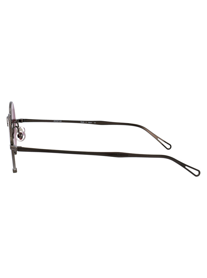 10601h Rtm2 Ruthenium Brunello Red Metal Sunglasses