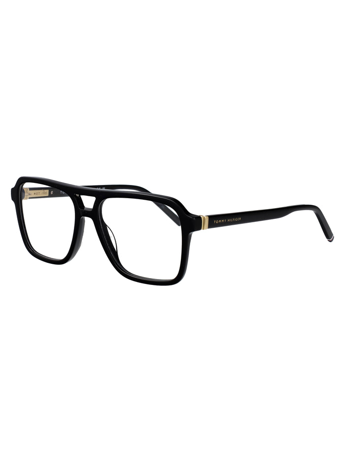 Th 2312 807 Black Acetate Optical