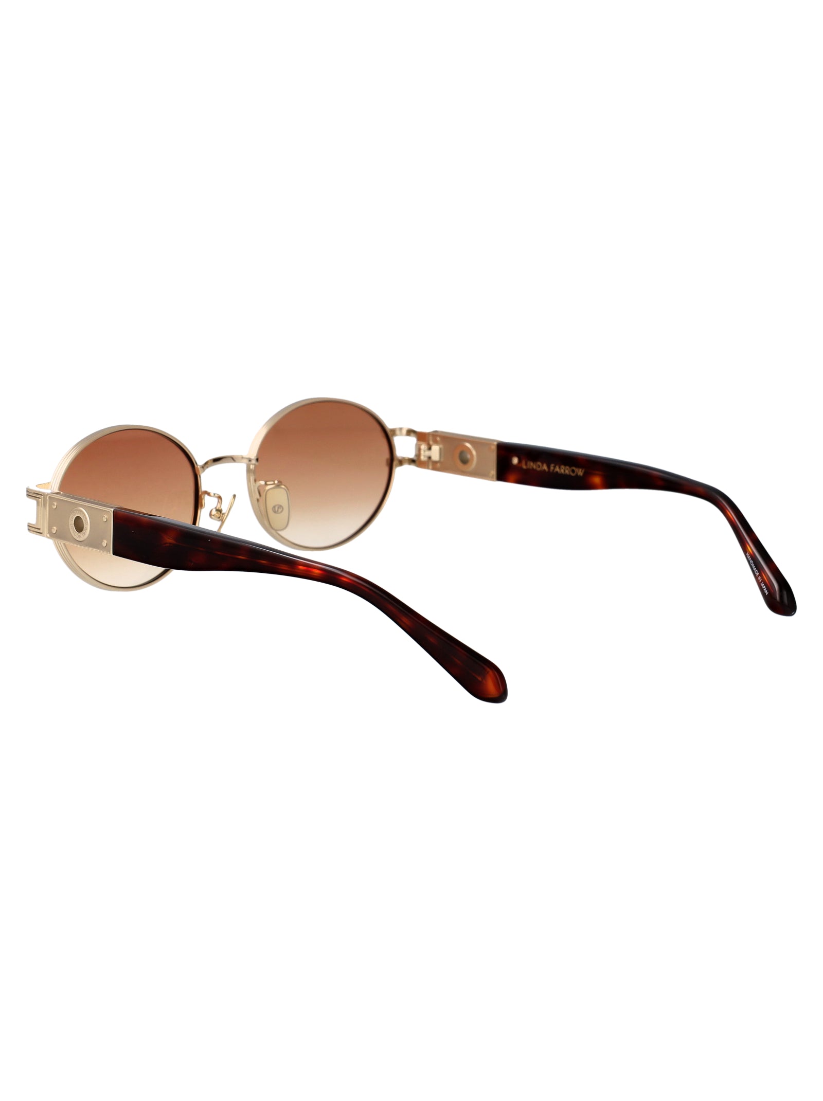 Lfl1657c2sun 02 Light Gold/ Dark T-shell/camel Grad Titanium Sunglasses