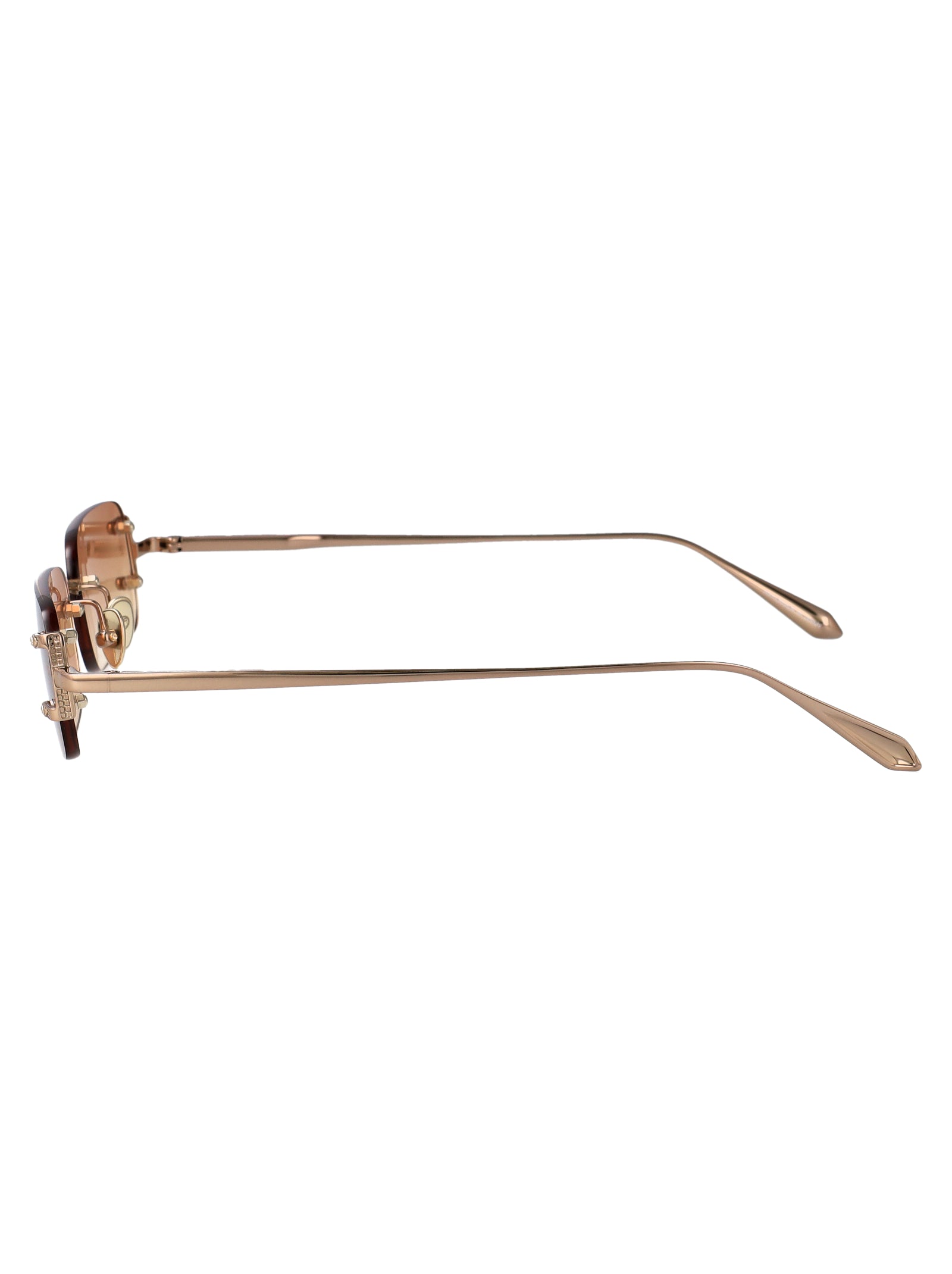 Lfl1131c16sun 01 Light Gold/ Camel Grad Titanium Sunglasses