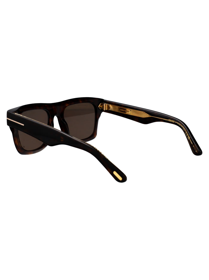 Ft1200 52a Avana Scura / Fumo Acetate Sunglasses