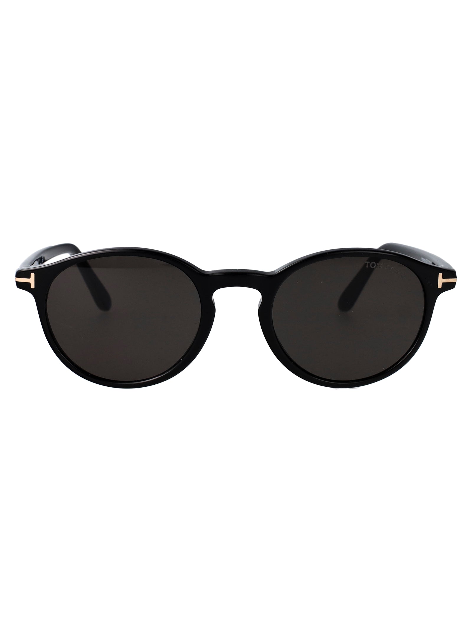 Ft1331 01a Nero Lucido / Fumo Acetate Sunglasses