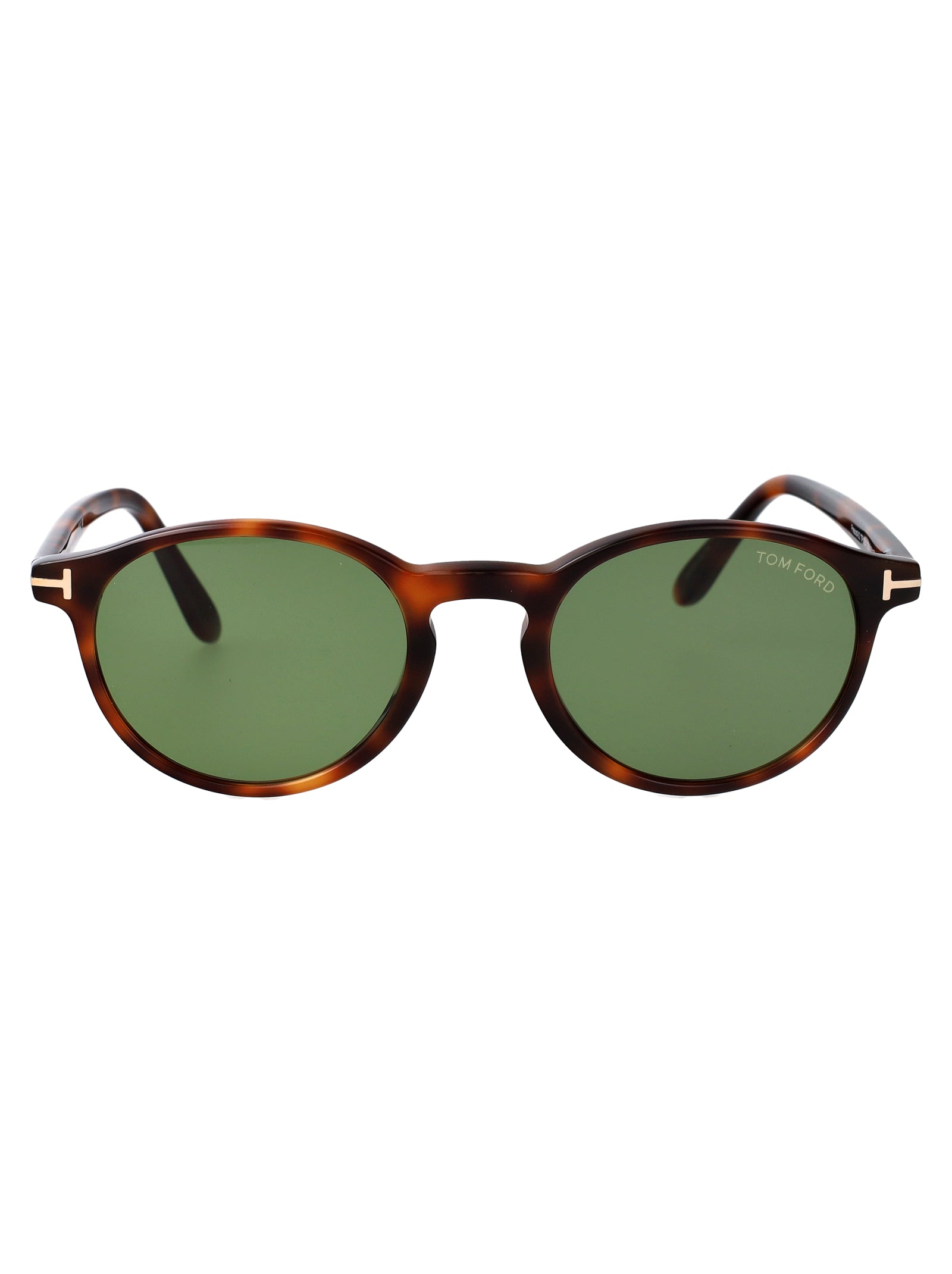 Ft1331 53n Avana Bionda / Verde Acetate Sunglasses
