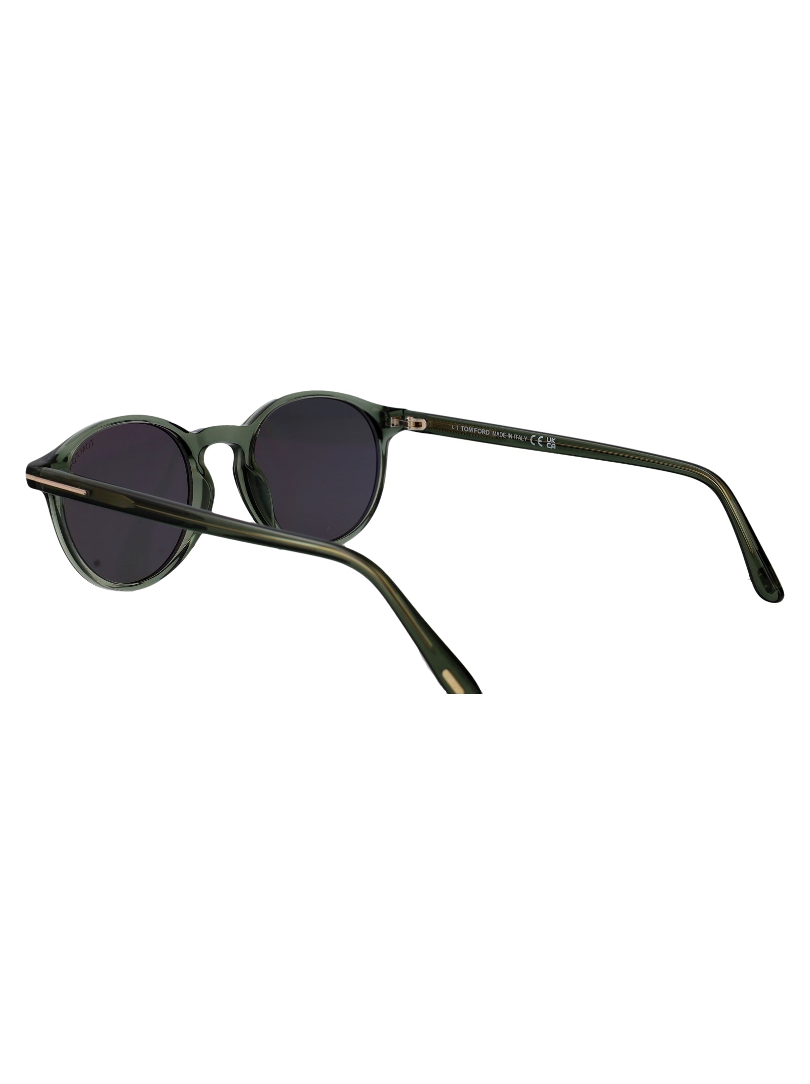 Ft1331 93a Verde Chiaro Luc / Fumo Acetate Sunglasses