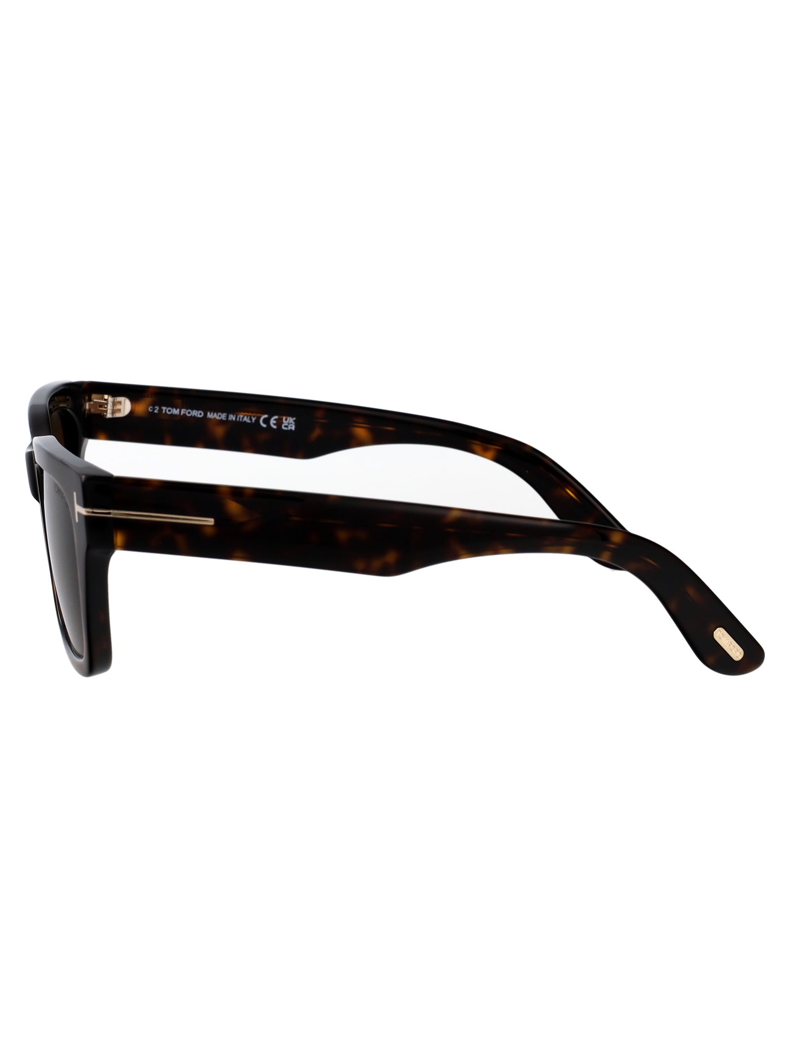 Ft1333 52j Avana Scura / Roviex Acetate Sunglasses