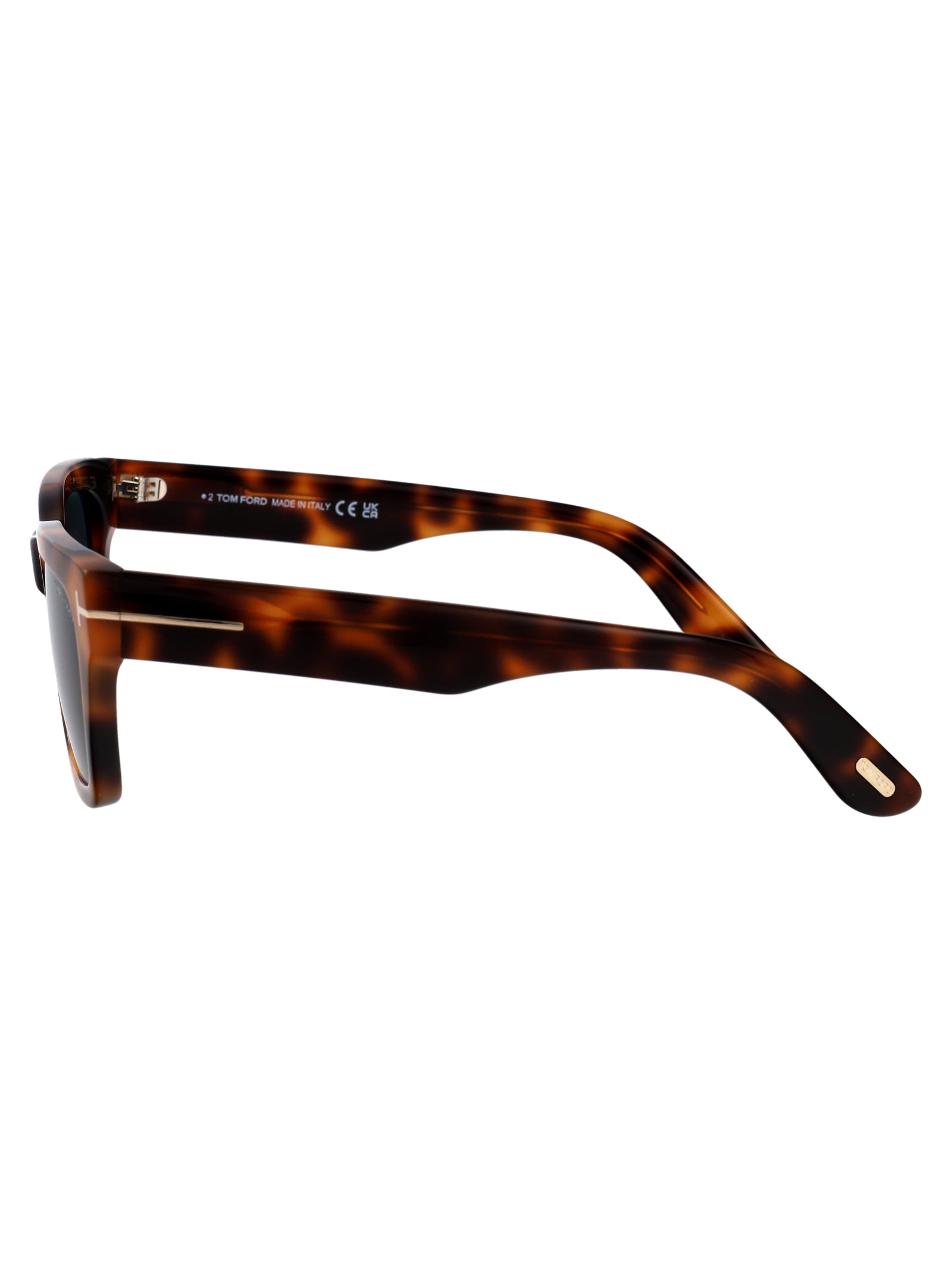 Ft1333 53v Avana Bionda / Blu Acetate Sunglasses