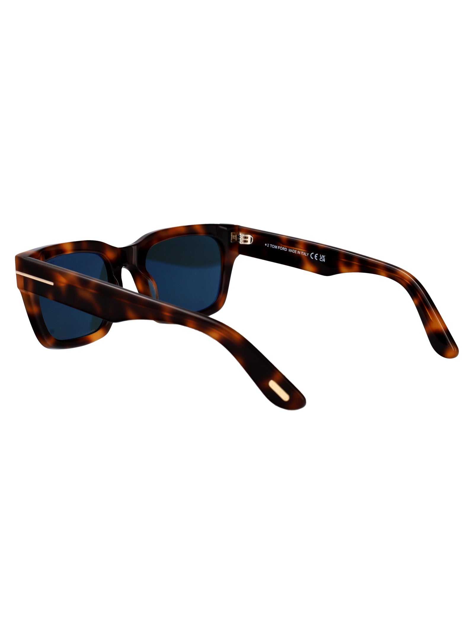 Ft1333 53v Avana Bionda / Blu Acetate Sunglasses