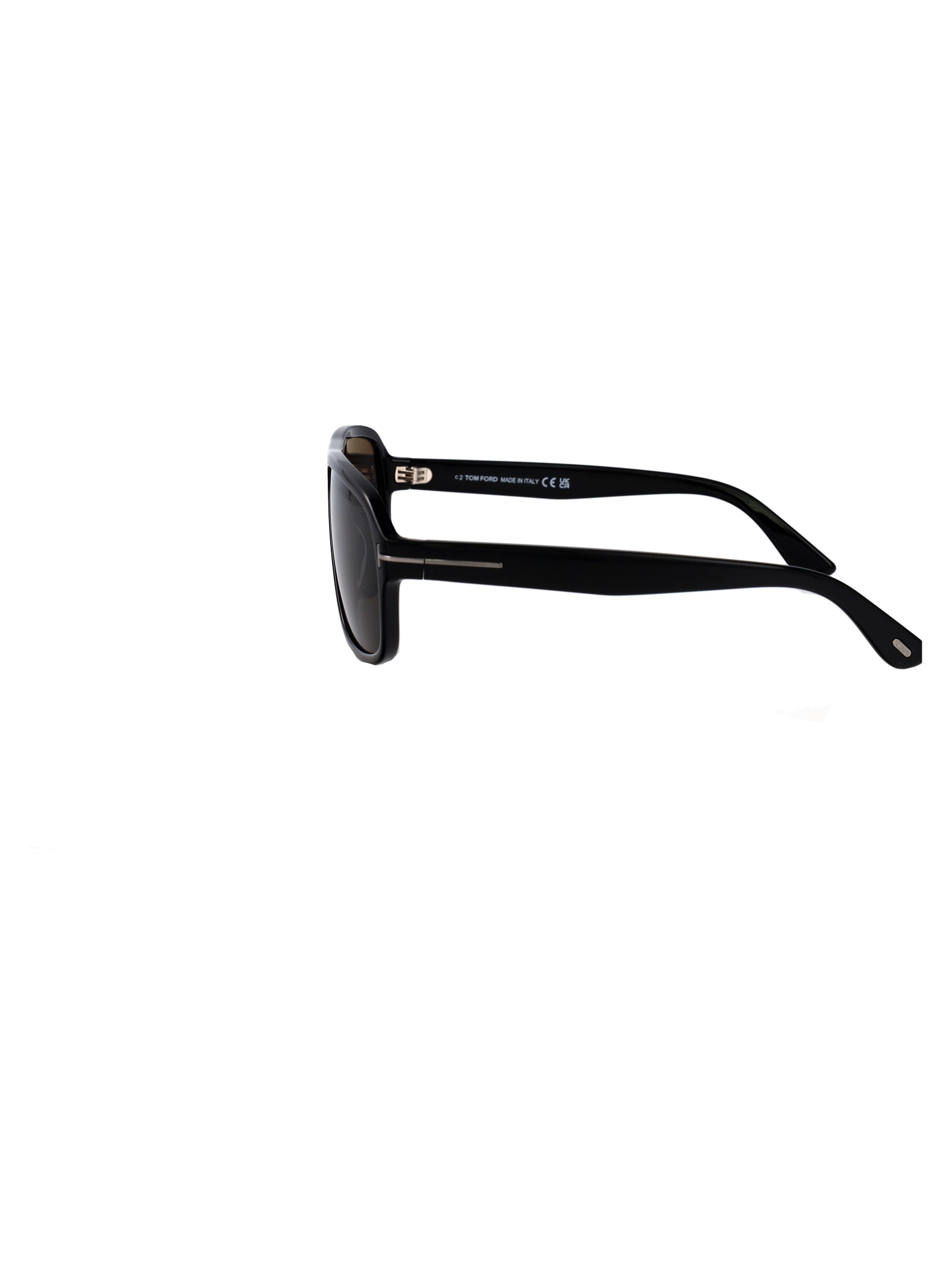 Ft1335-N 01a Nero Lucido / Fumo Acetate Sunglasses
