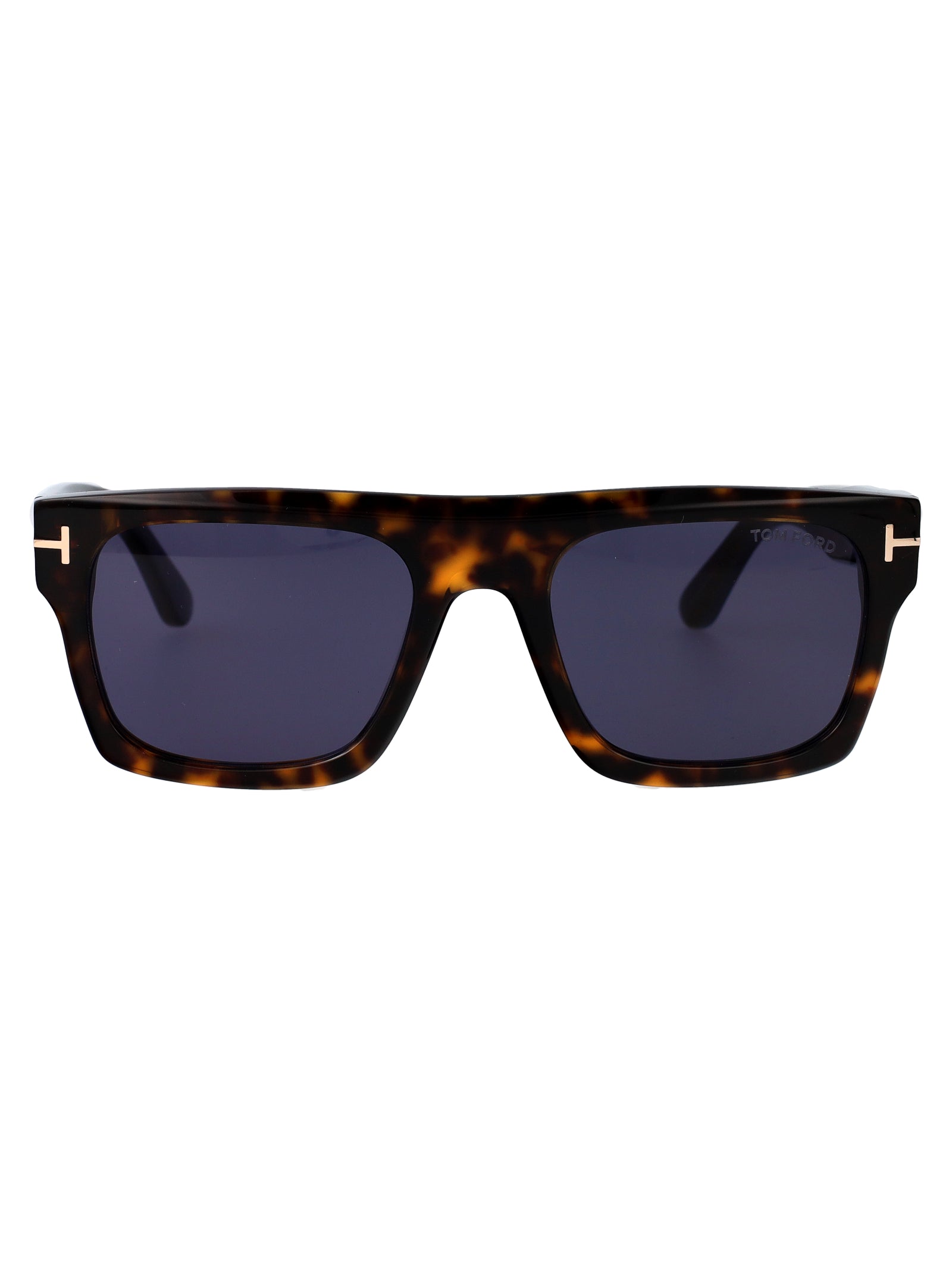 Ft1337 52v Avana Scura / Blu Acetate Sunglasses