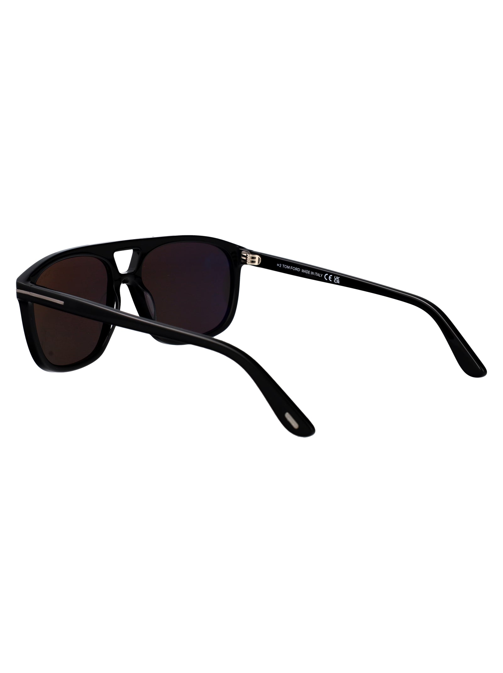 Ft1338-N 01a Nero Lucido / Fumo Acetate Sunglasses