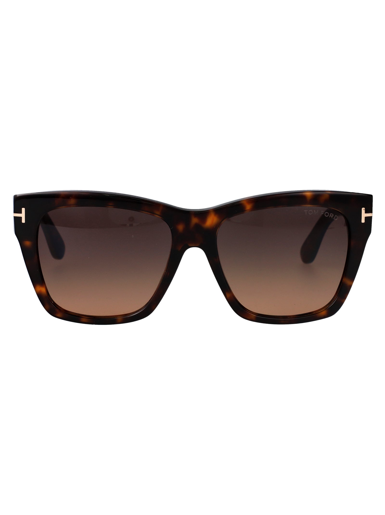 Ft1343 52t Avana Scura / Bordeaux Grad Acetate Sunglasses