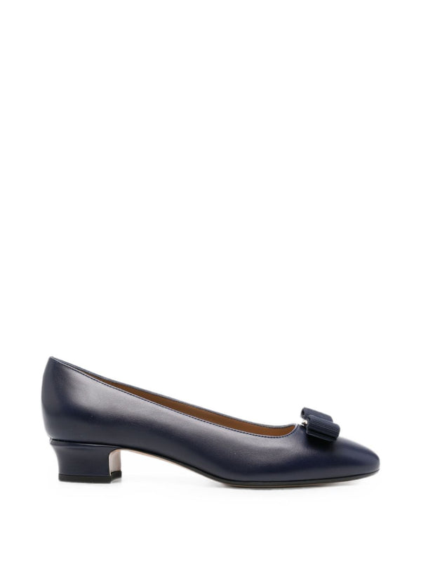 Ferragamo With Heel NAVY