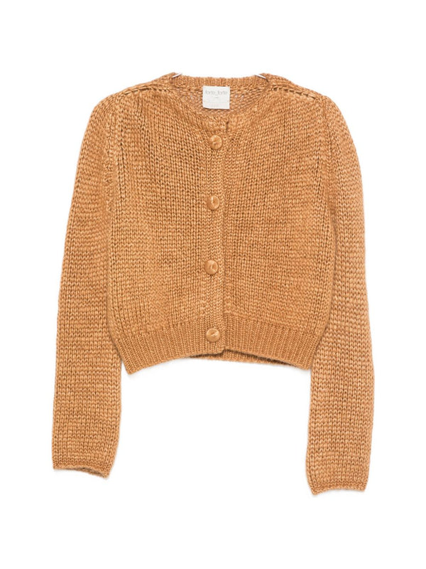 Forte Forte Cashmere blend cardigan in camel