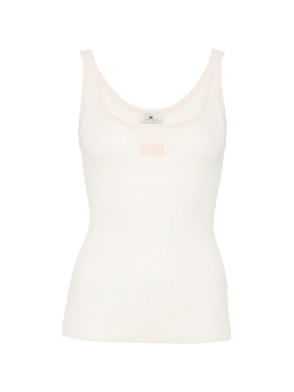 Elisabetta Franchi Top WHITE