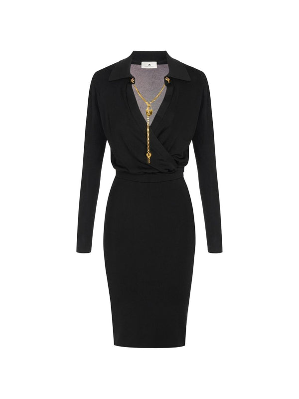 Elisabetta Franchi Dresses BLACK