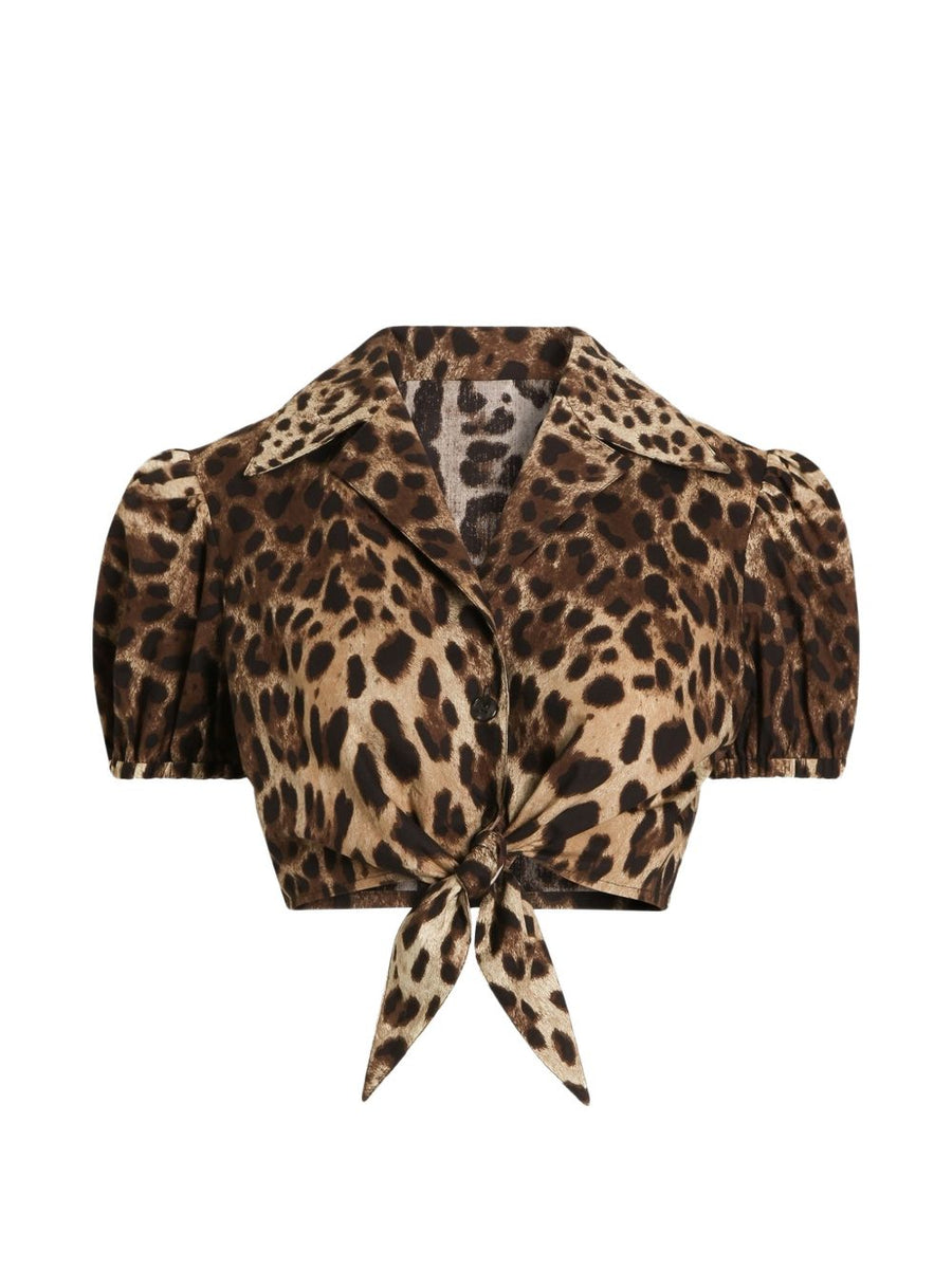 Dolce & Gabbana Shirts LEOPARD PRINT