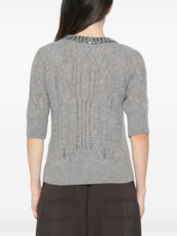 Ermanno Scervino Sweaters GREY