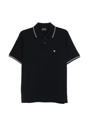 Emporio Armani polo in black