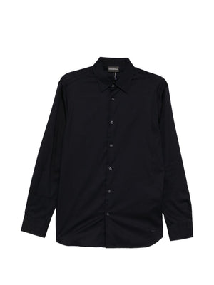 Emporio Armani Cotton shirt in black