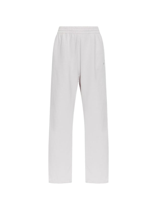 Diesel Cotton Sweatpants Joggers — White