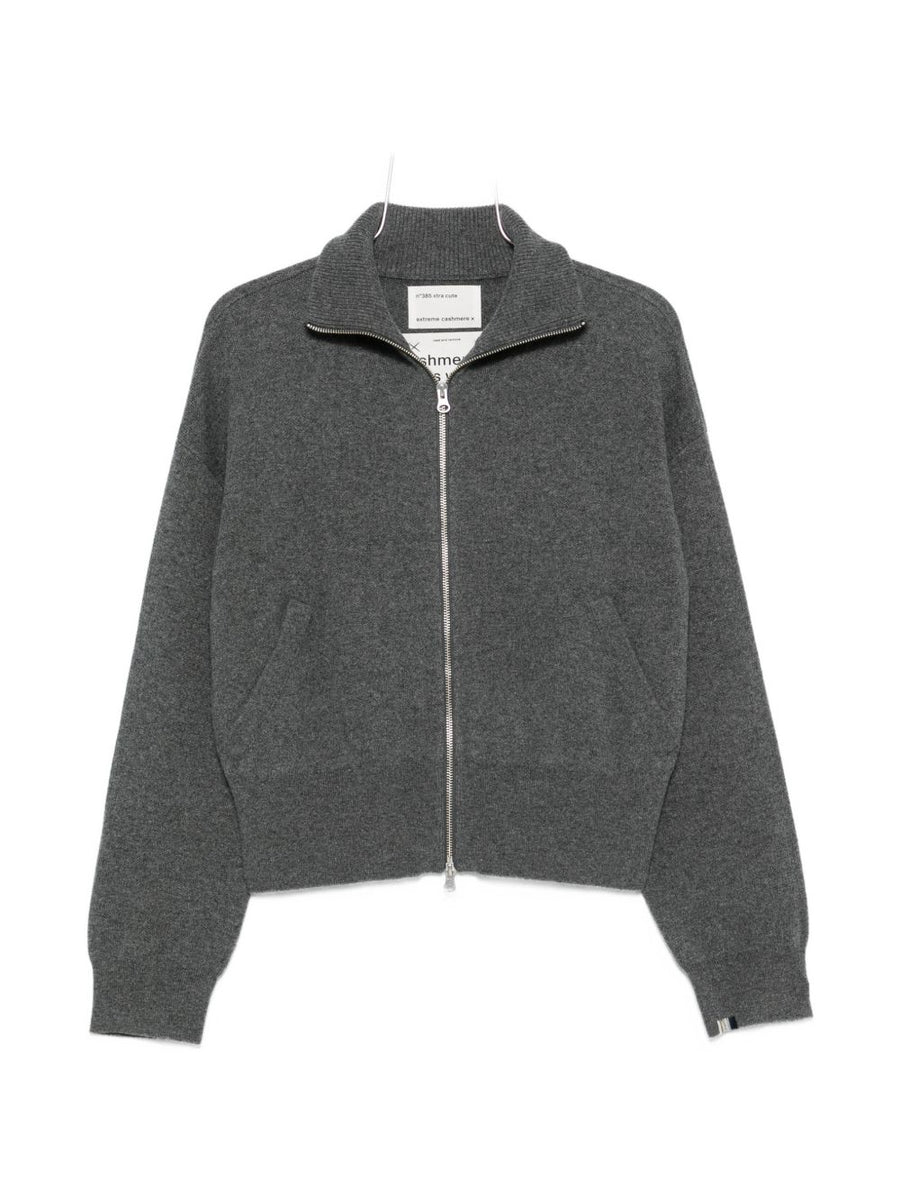 extreme cashmere Cashmere Knit Cardigan — Grey
